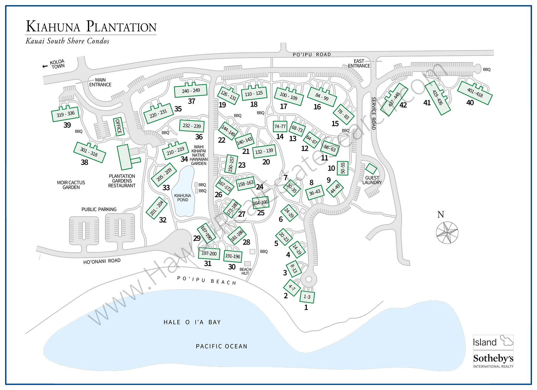 Kiahuna Map Updated